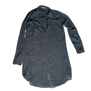 Vintage, black, brand System Action, size approximation L